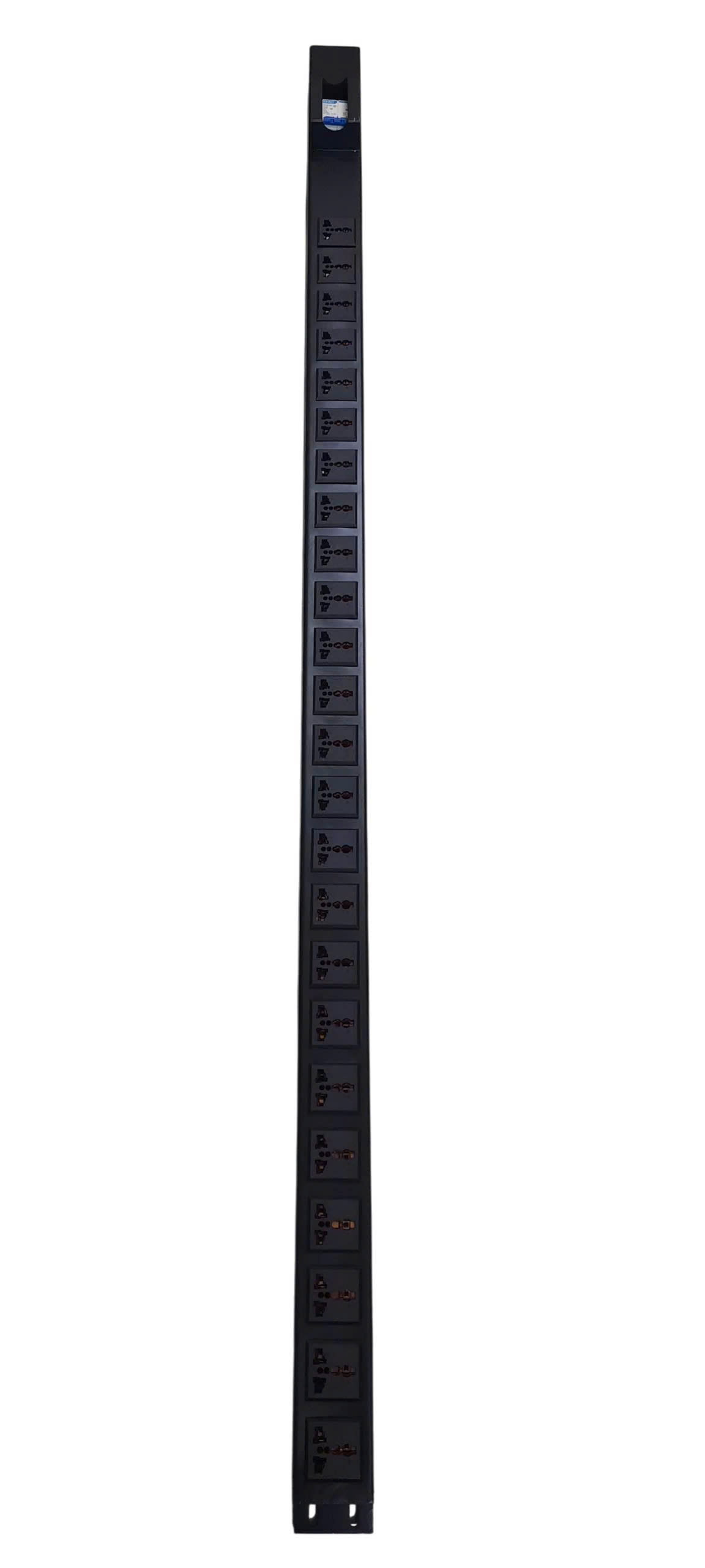 Thanh nguồn PDU 24 ổ Cắm đa năng  chịu tải 40A Novalink NV-66204 - Chính hãng, công suất lớn